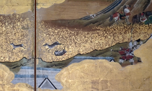 坂落とし 鹿を射るのイメージ