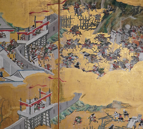 梶原景時の二度の駆けのイメージ